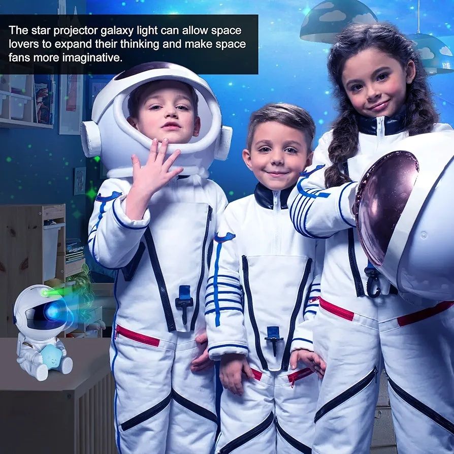 Projektor gwiazd astronauta nebula hr-f3 z pilotem