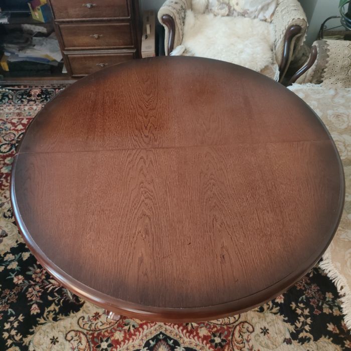 Stół rozkładany w stylu holenderskim 140 cm x 100 cm