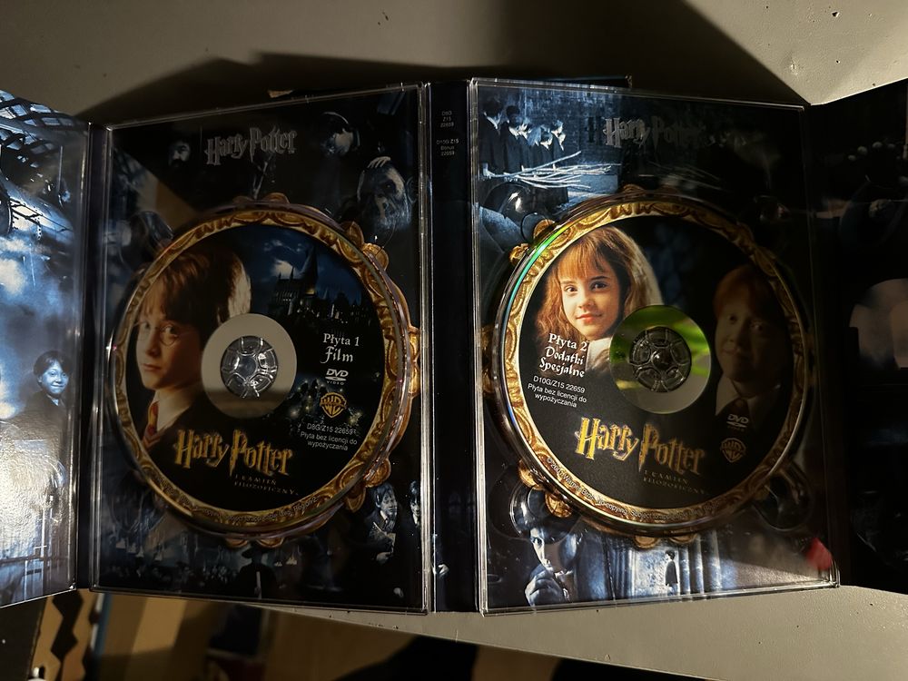 Harry Potter i Kamień Filozoficzny Polskie wydanie 2 x DVD Film dodatk