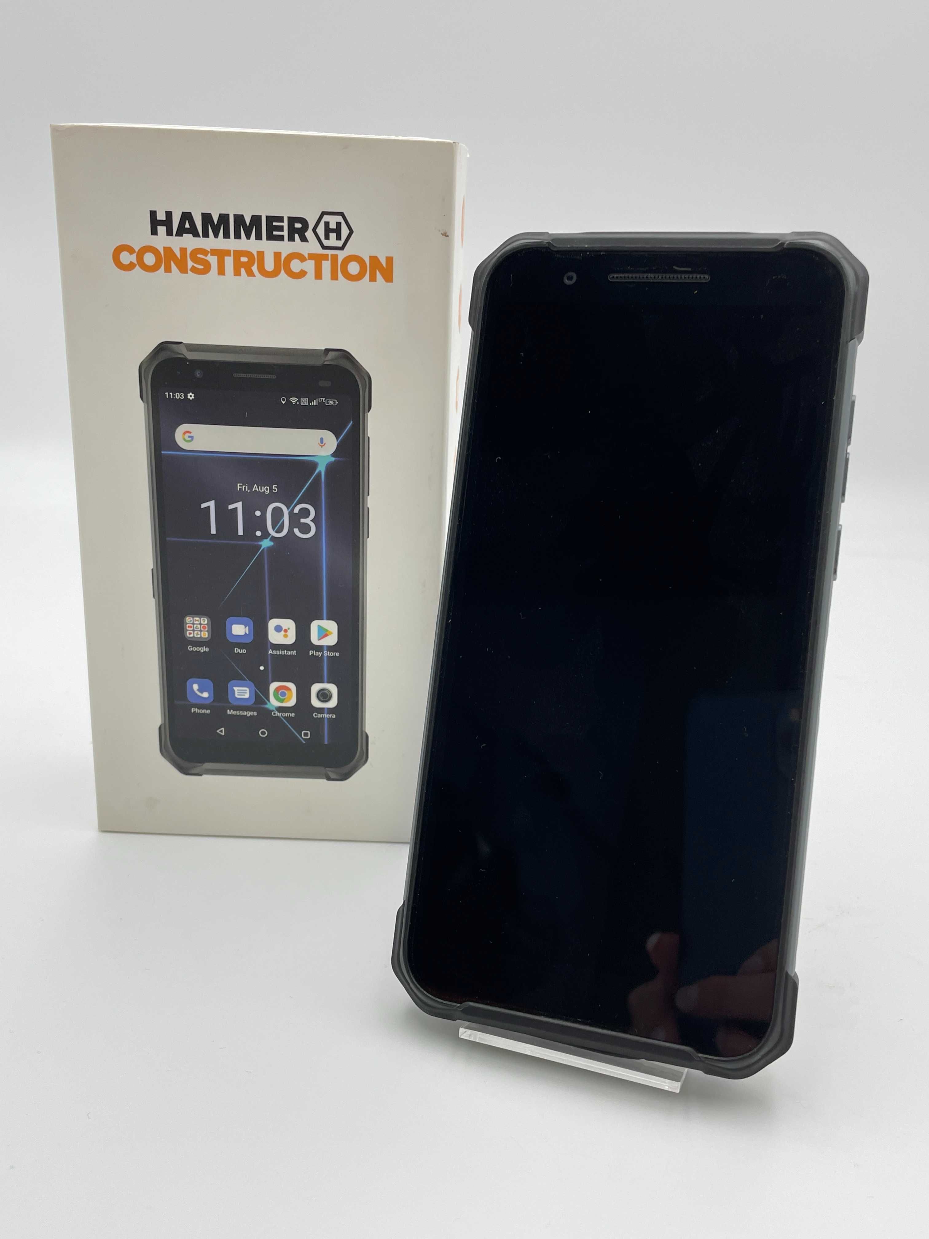 Smartfon Hammer Construction 6/128GB Srebrny Solidne wykonanie!