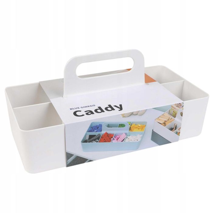 7L446. Uniwersalny organizer Caddy biały