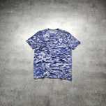 MĘSKA Koszulka Sportowa PREMIUM Under Armour Fioletowa Camo Moro Logo