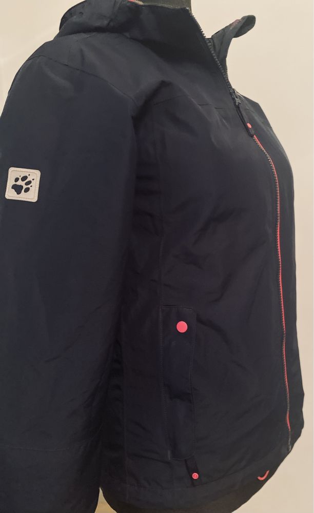 Jack Wolfskin Texapore, wielosezonowa kurtka 3 w 1 +  polar r. 152 cm