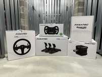 Zestaw Fanatec SIM Racing baza CSL, pedały CSL Elite V2 i kierownice