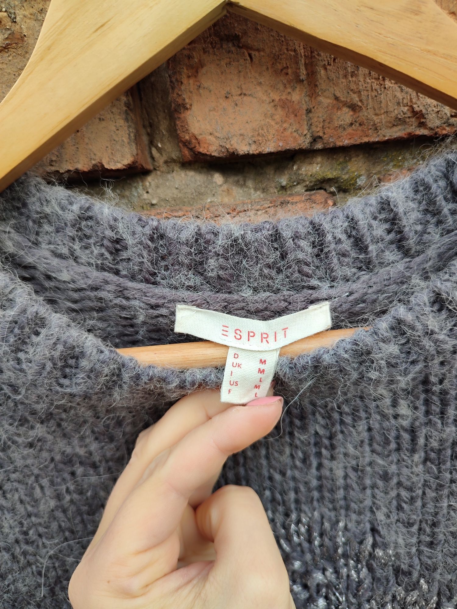 Sweter damski oversize Esprit