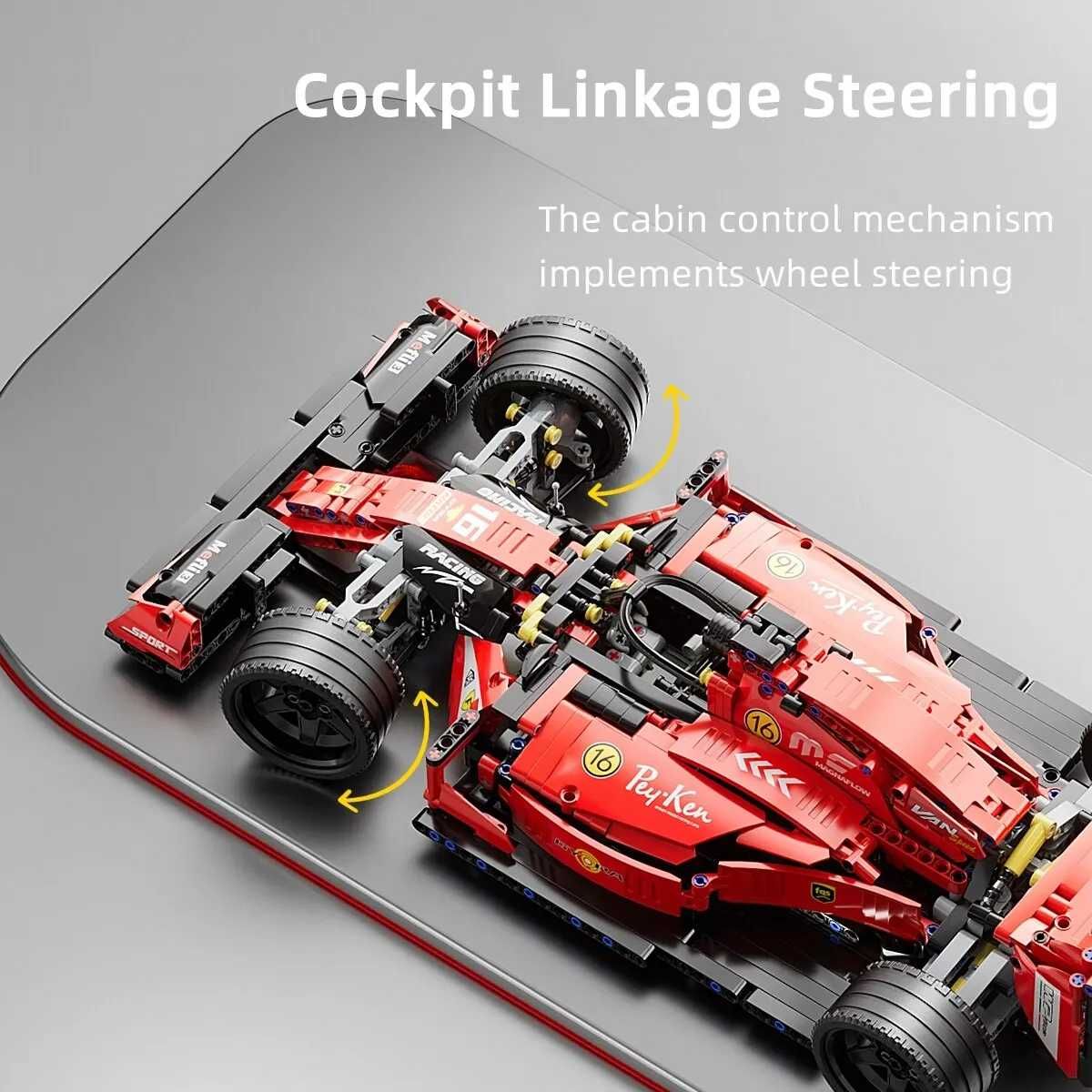 Конструктор Technic RC Sports Car Formula F1 1163 деталей