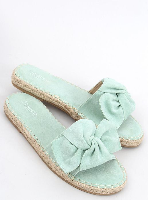 Klapki Espadryle Baina Green