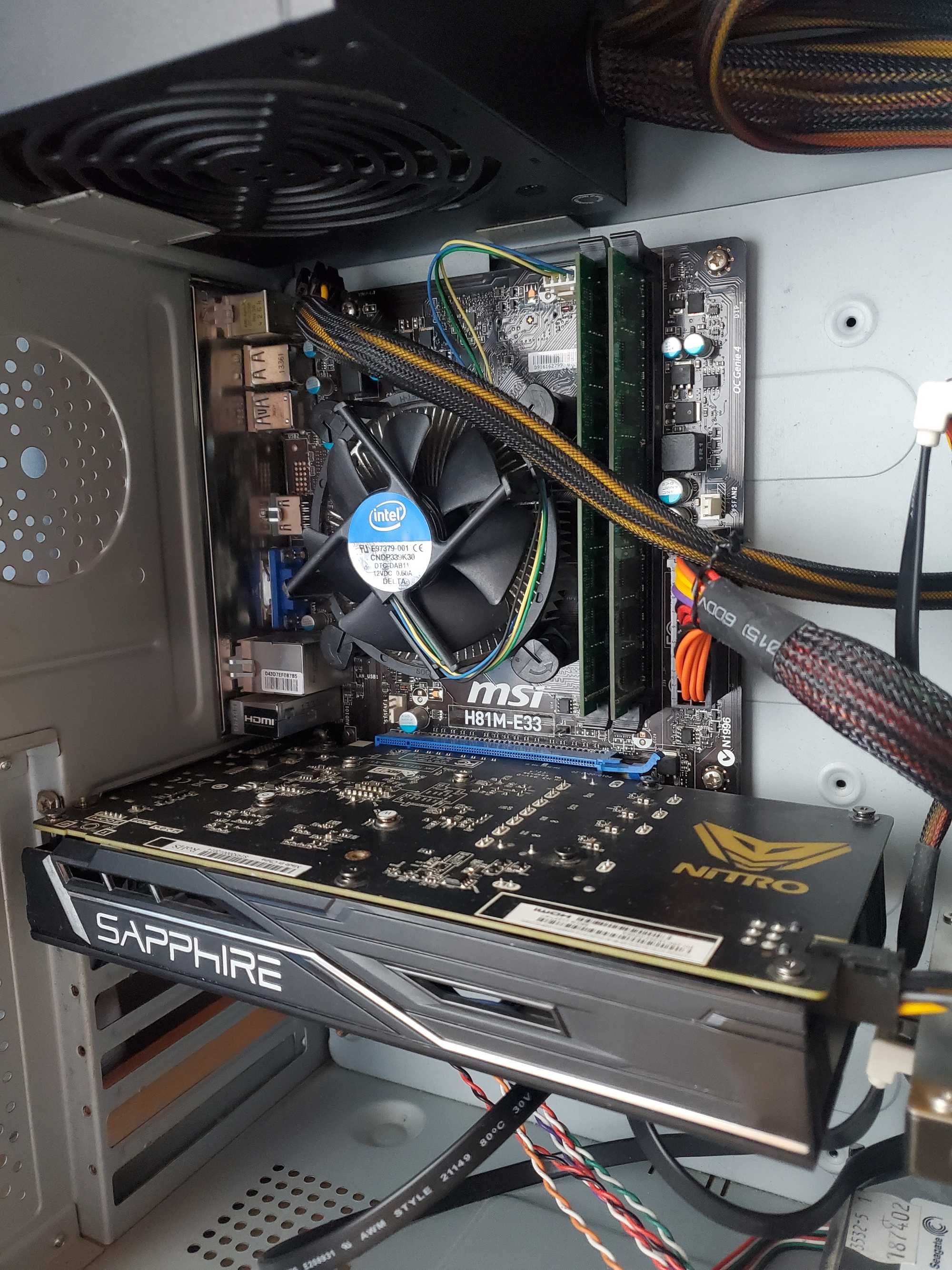 Komputer stacjonarny PC Intel Pentium / RX460 4GB / 8GB RAM