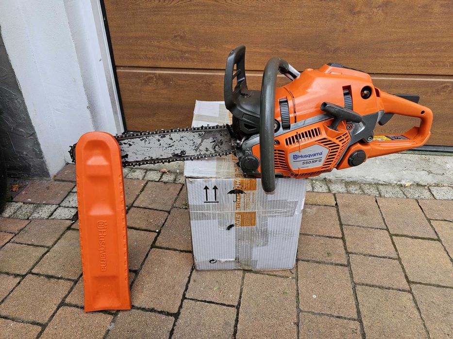 HUSQVARNA 550XP G z grzaną rączką stan BDB