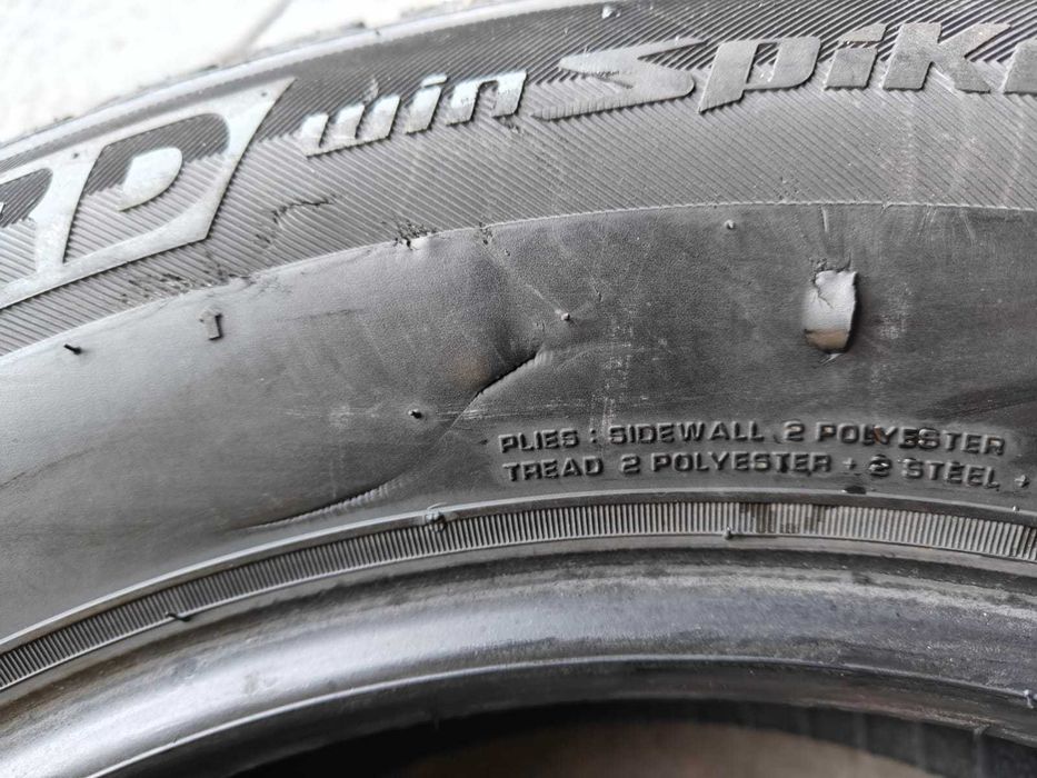 2шт R17 225 65 зимові шини Nexen  Roadstone Winguard WinSpike