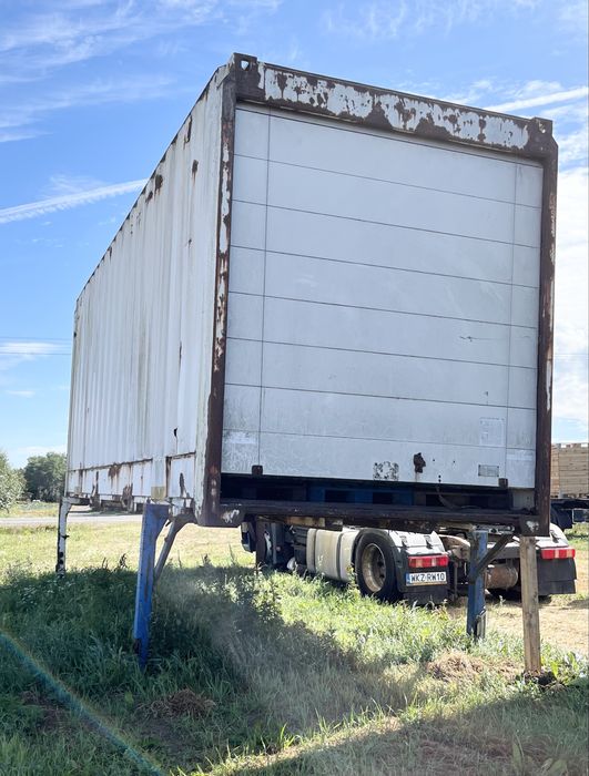 Zabudowa BDF Kontener Schmitz, garaż magazyn