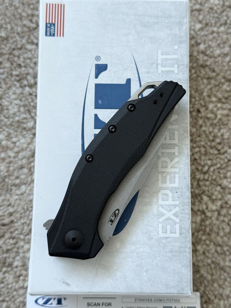 Складний ніж Zero Tolerance 0357 G10 CPM S45VN ser 9941. Оригінал!