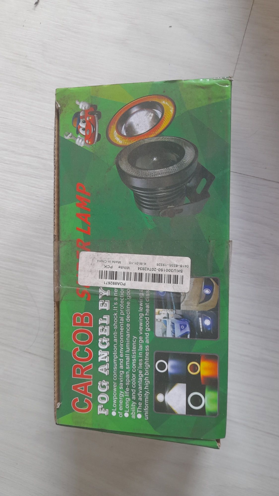 Światła LED 2w1 Światła do jazdy dziennej DRL pod halogeny LED