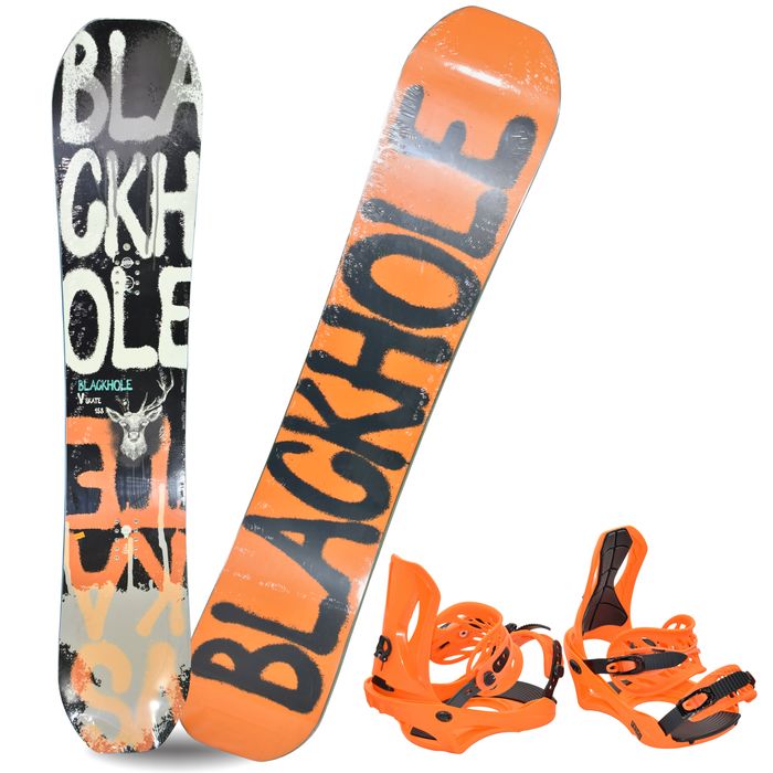 Deska snowboardowa BLACKHOLE V SKATE 153 cm z wiązaniami NOWA!