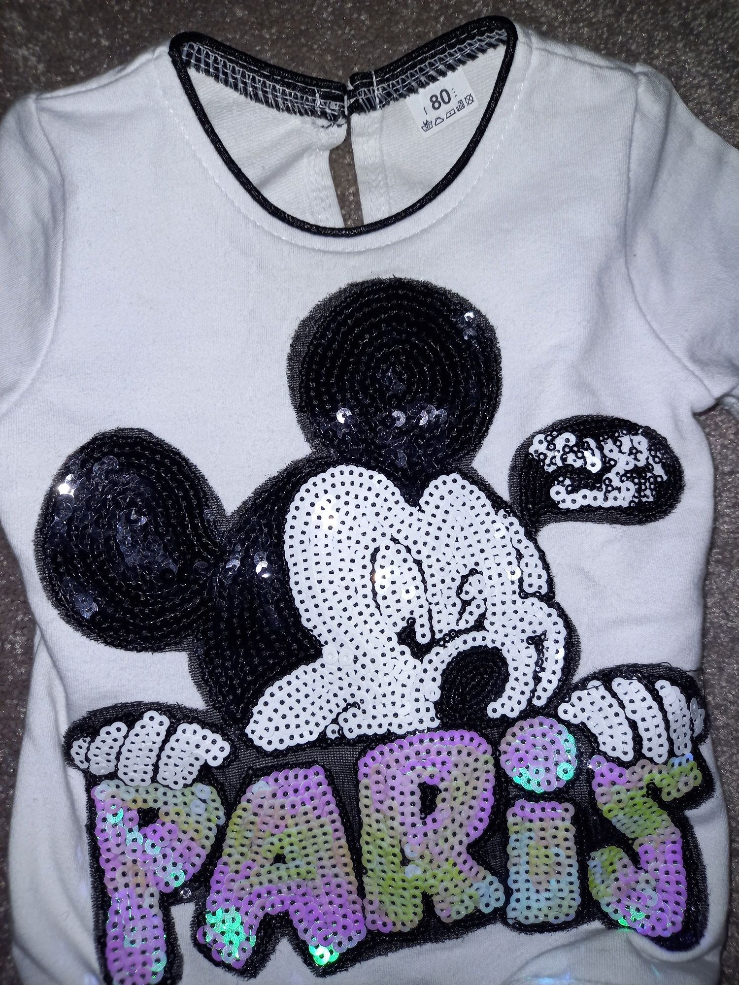 Piękny komplet bluzka Minnie spódnica Sweety zestaw spodniczka tiul