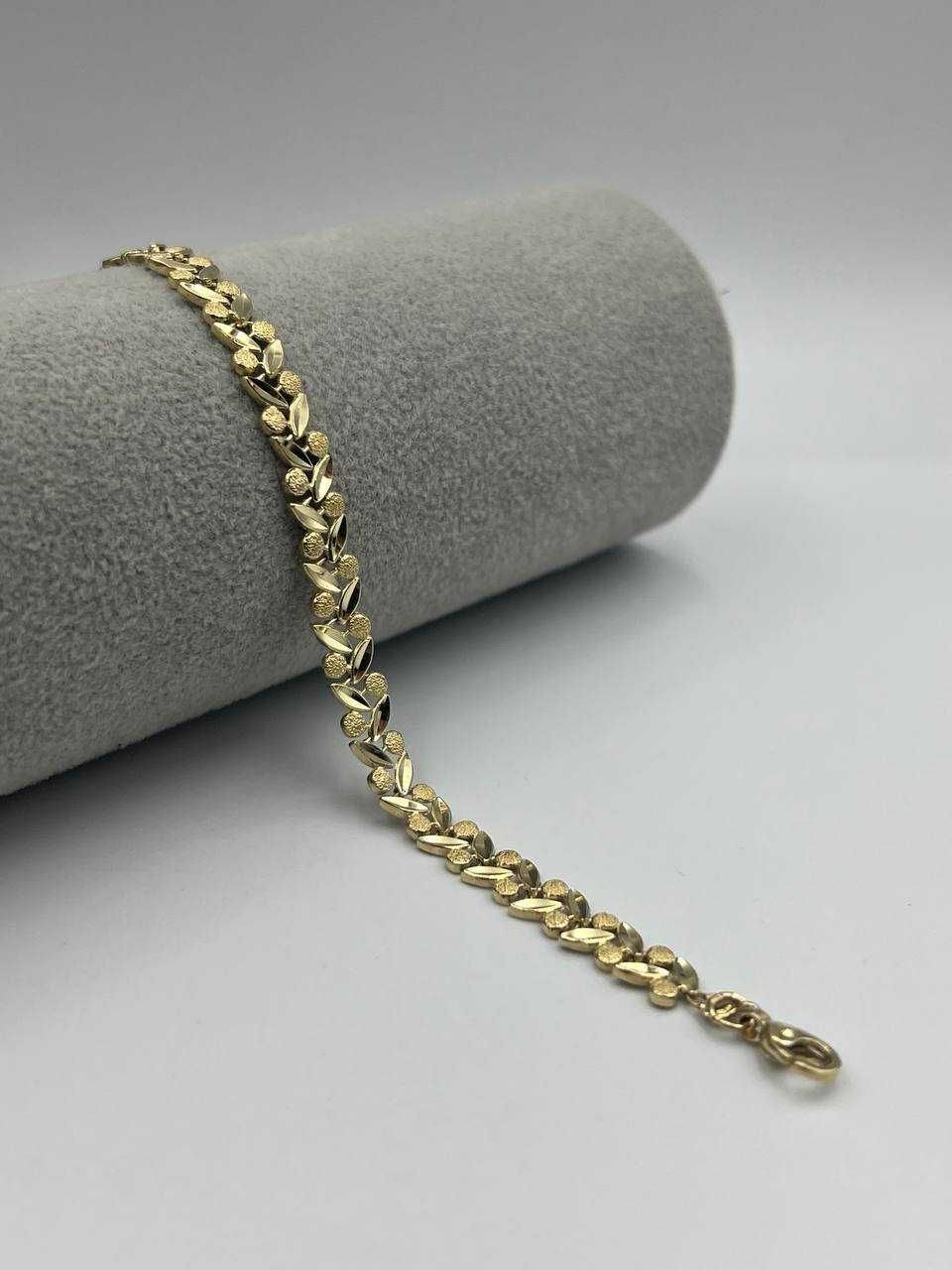 Bransoletka złota 14K 6.43g