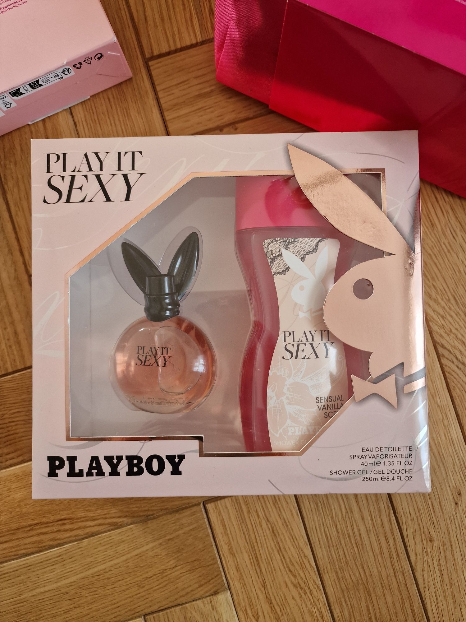 Zestaw prezentowy damski playboy reebok perfumy +