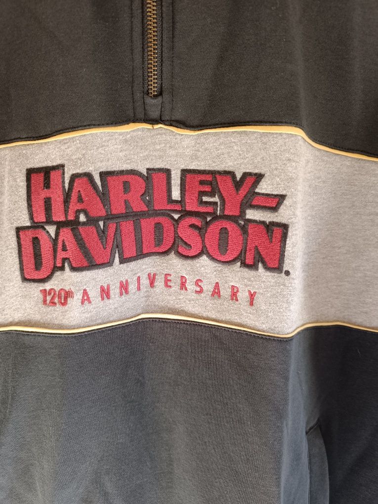 Sweatshirt Harley Davidson XL 120 anos usada.