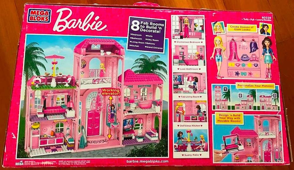 Casa Barbie Mega Bloks Luxury Mansion (80229)