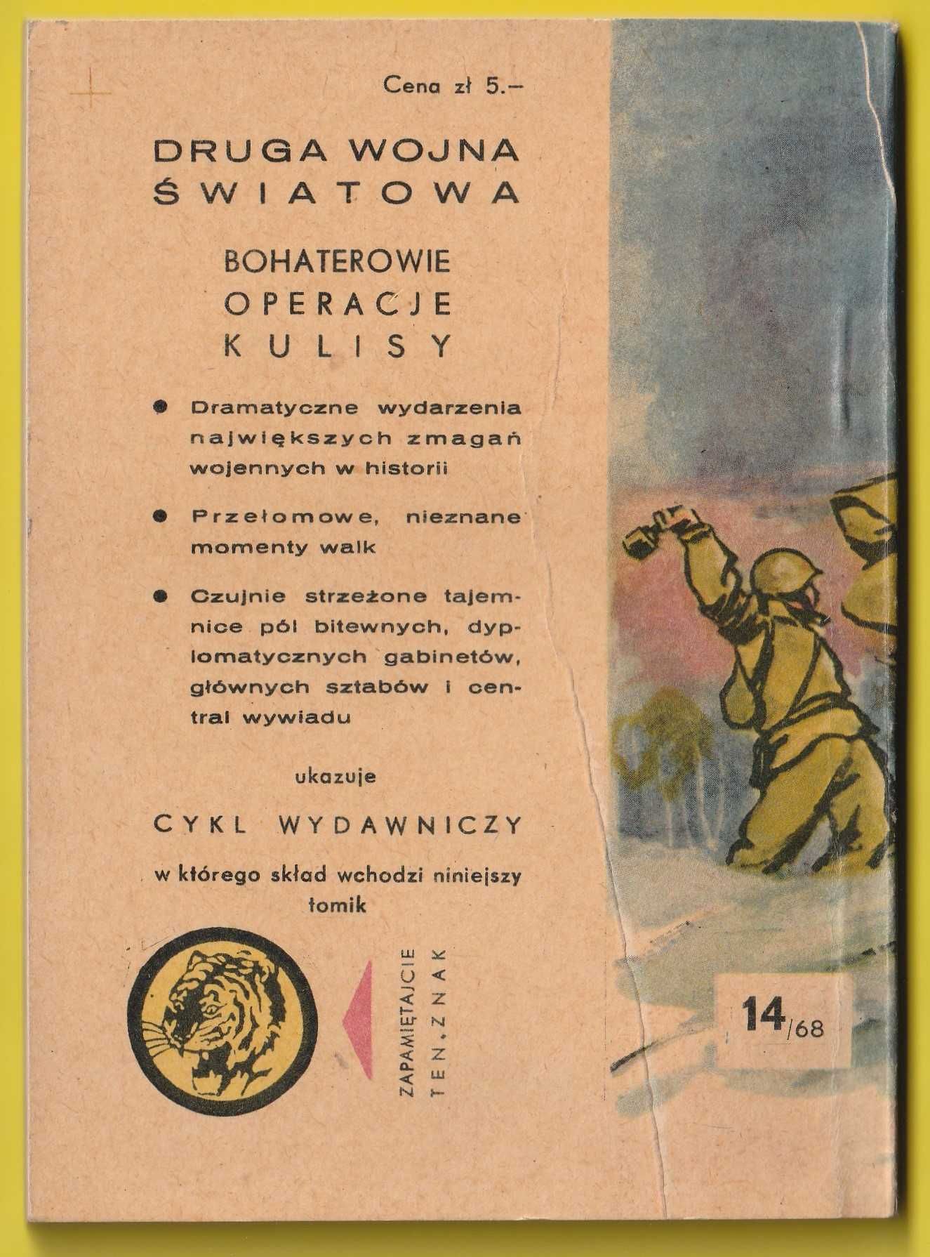 Żółty tygrys - SREBRNY LIS W POTRZASKU - 1968 - Julian Bukacki