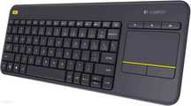 Klawiatura bezprzewodowa - Logitech K 400 +, z odbiornikiem Unifying