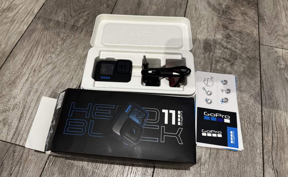 Gopro Hero 11 caly zestaw 3 lata gwarancji
