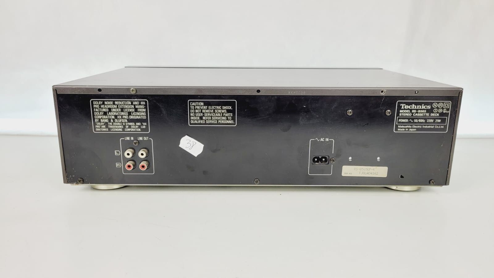 Technics RS B565 MAGNETOFON sprawny po konserwacji deck kaseta
