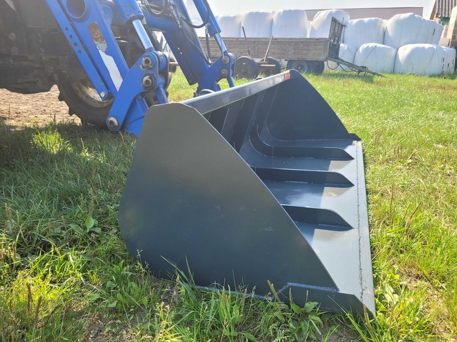 Łyżka łycha do tura ciągnika/ ładowacza od 1.2m do 2.4m GŁĘBOKA!
