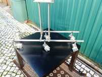 Candeeiro sala Inox 6 focos