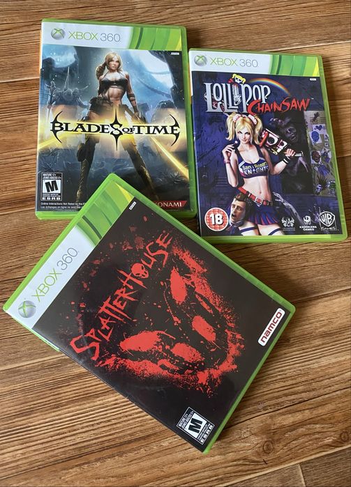 Xbox 360: Splatterhouse, Prototype, Castlevania, Spider-Man, Lollipop