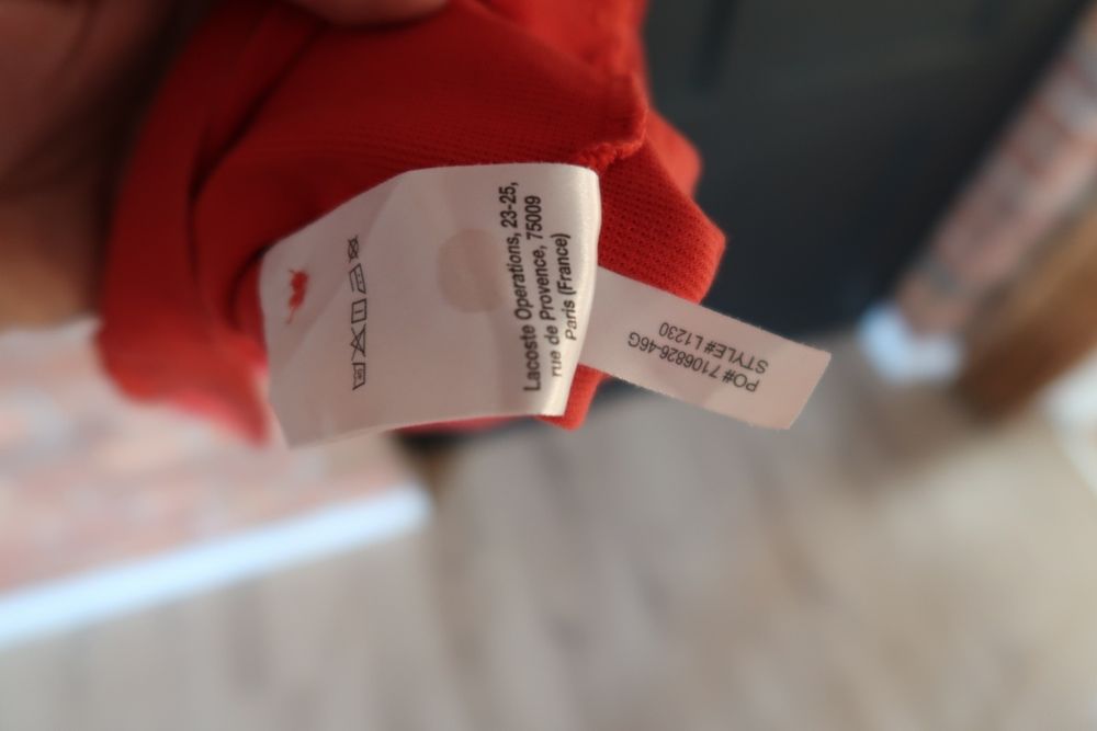 Koszulka polo Lacoste rozmiar XL