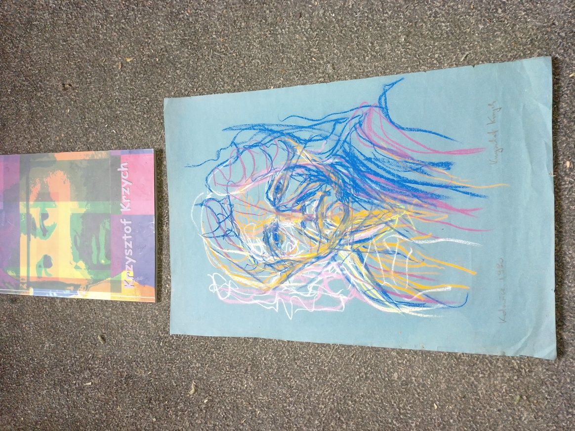 Krzych Krzysztof obraz grafika pastel