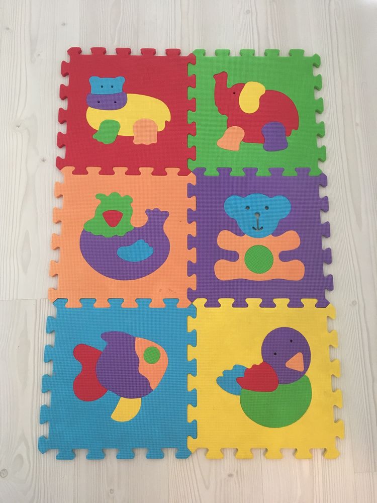 Mata piankowa puzzle piankowe 63 x 94 cm