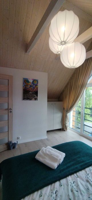 Nowoczesny domek na wynajem w Górach Świętokrzyskich (KRAJNO)
