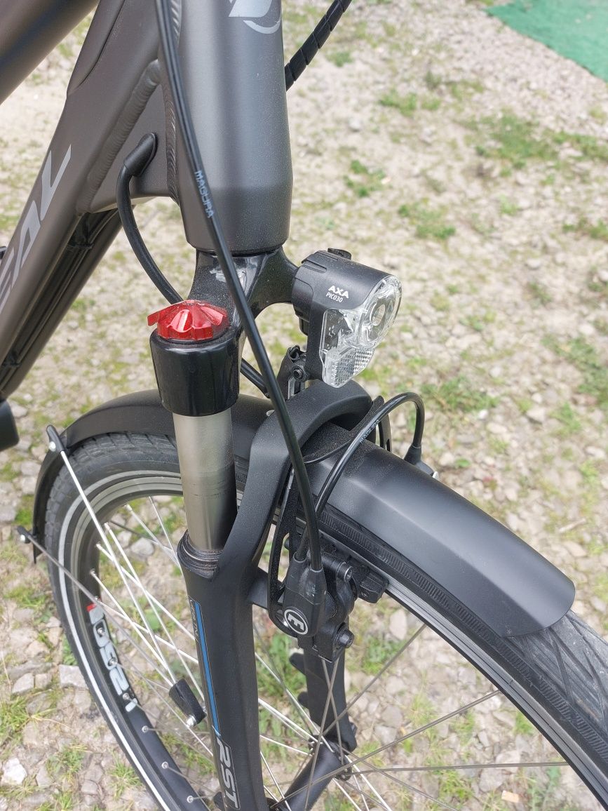 Rower elektryczny IDEAL SHIMANO STEPS niski przebieg ALU!!!