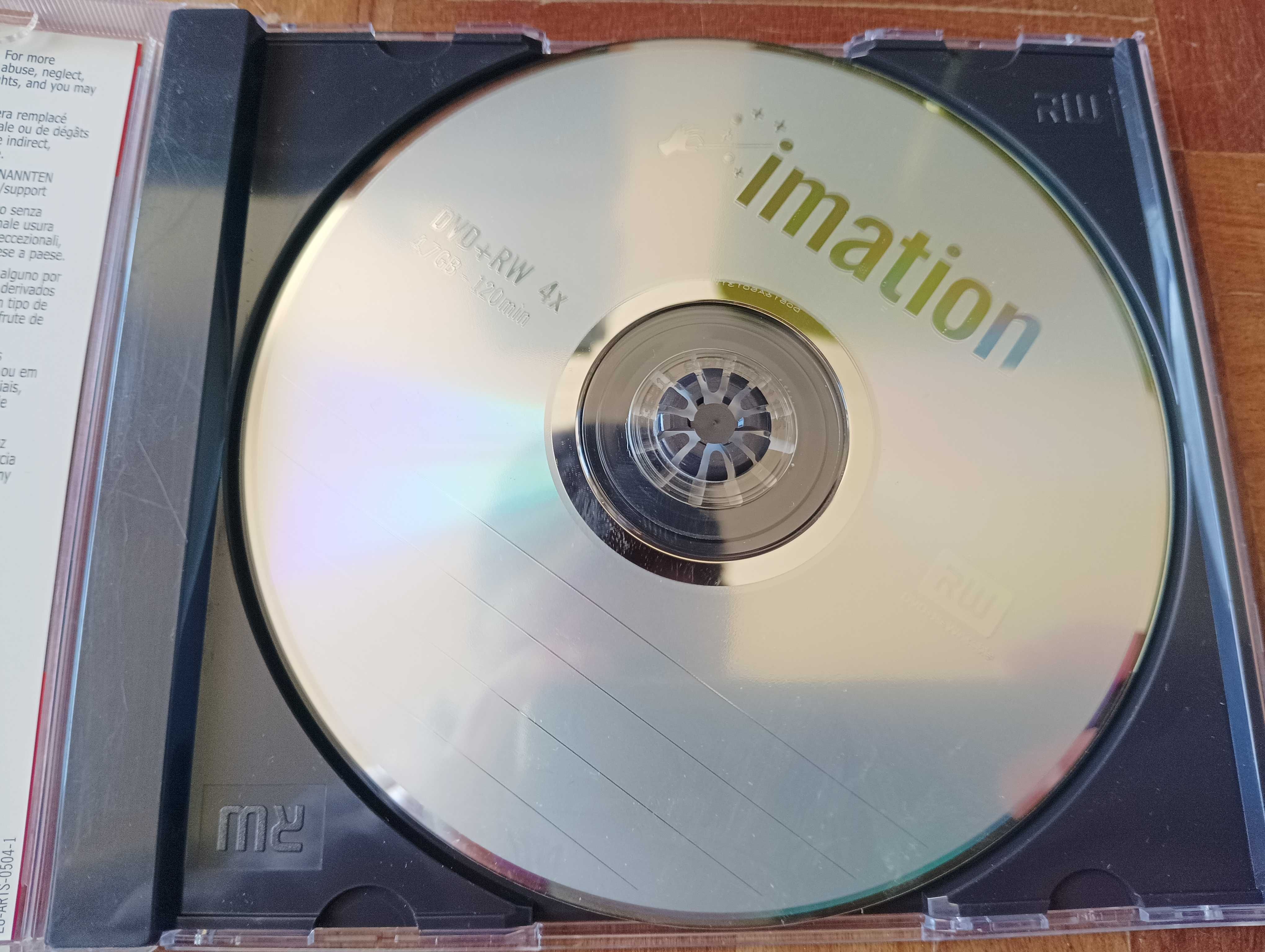 Vendo 9 CD-R, 1 CD-RW,  1 DVD+RW e 1 DVD-RW -  Imation Verbatim TDK