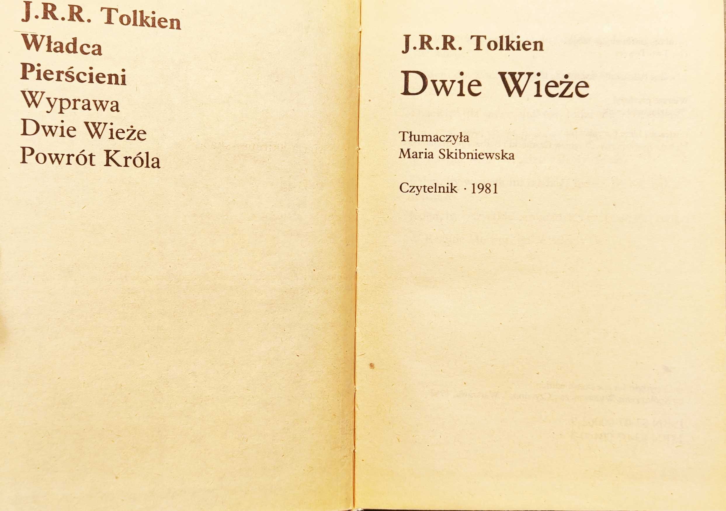 Władca pierścieni, Hobbit,  2 wydanie - J. R. R. Tolkien