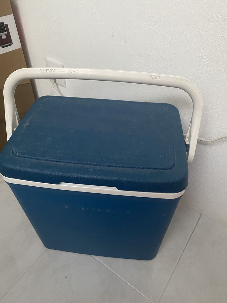 Geladeira/Arca/ Larcheira Termica azul