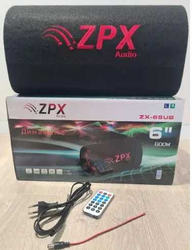 Активний сабвуфер для автомобіля 600Вт, Колонка бочка саб в машину