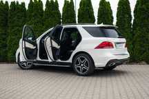 Mercedes-Benz GLE 350d 4MATIC, Salon PL, II Wł., Bezwypadkowy, Kamery 360, Harman Kardon