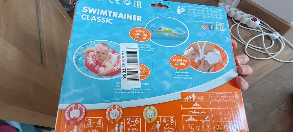 Freds Swim Academy SWIMTRAINER koło do nauki pływania 15-30KG 2-6 LAT