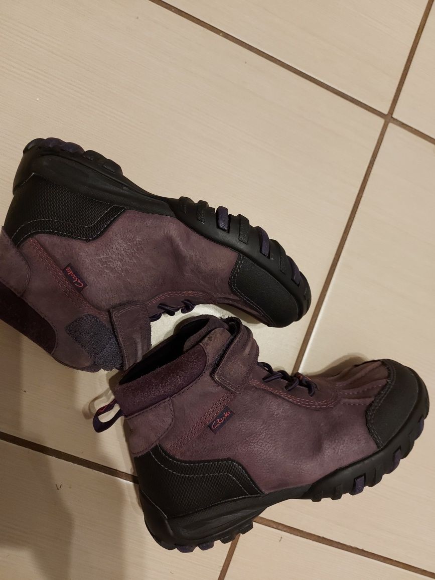 Buty dziewczęce Clarks rozmiar 29,5