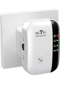 Repetidor sinal wifi 300mbps com função WPS e porta Ethernet NOVO