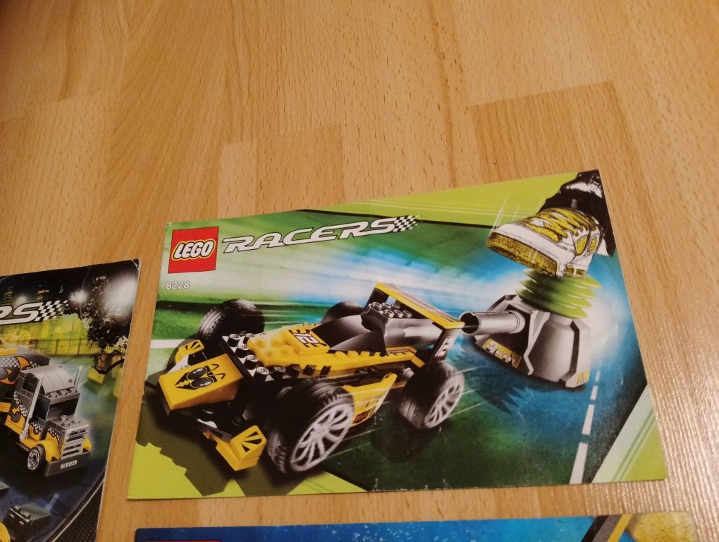 LEGO instrukcje racers,atlantis