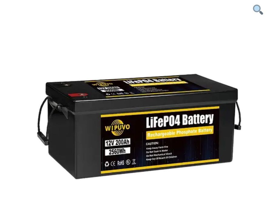 Акумуляторна батарея WIPUVO 12-200AH (WI-12200-JSK-USB)