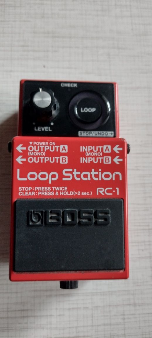 Найкращий лупер в світі! Loop Station Boss RC-1