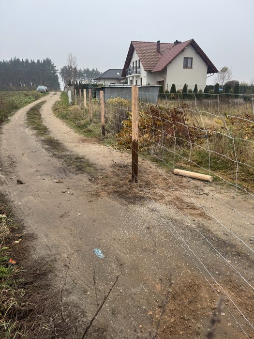 Ogrodzenia Budowlane Tymczasowe - Siatka leśna