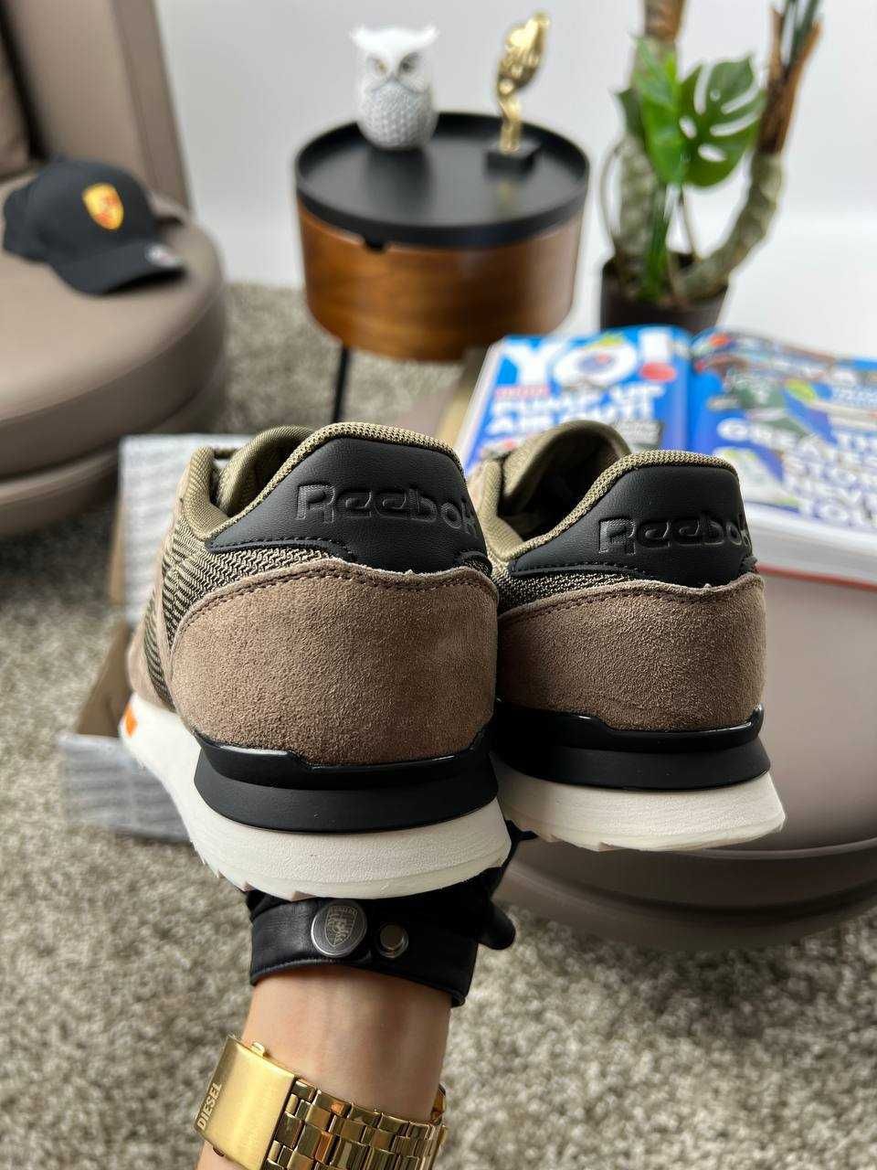 Чоловічі кросівки рібок Reebok Classic New Sand White [41-46]