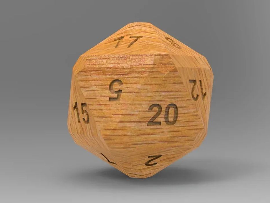 Dado de 20 Lados (50mm)