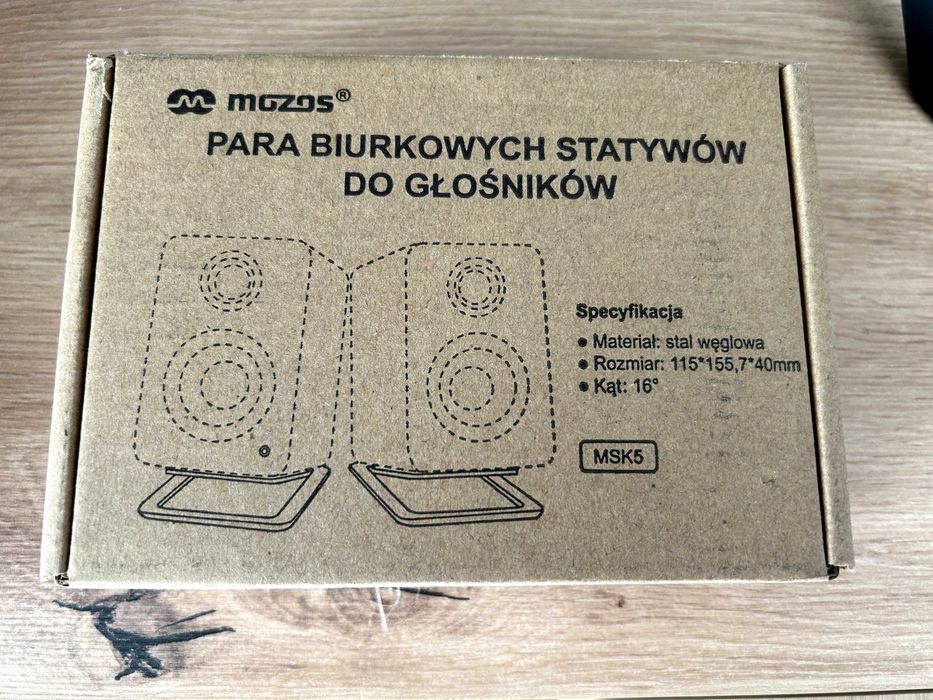 Aktywne kolumny podstawkowe / głośniki Kanto Tuk z Bluetooth i DAC